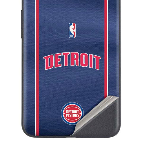NBA Detroit Pistons Jersey Google Pixel 5a Skin